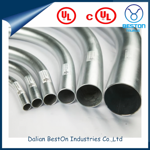 Galvanized Steel EMT Conduit (EMT Conduit Pipe) - 1/2" to 4" with UL Listed for Electrical Wiring Protection - Supplier