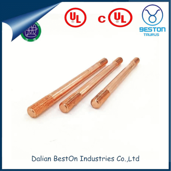 Dalian Beston Hot Sale Ground Rod High Voltage Copper Ground Rod Low Price Ground Rod China 12.7mm Diameter Ground Rod Suppliers Enhancement Material Ground Rod - Image 3