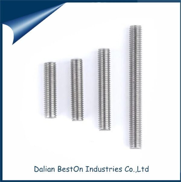 Dalian Beston China ASTM Stainless Steel Full Threaded Rod Suppliers M3.5 M6 Galvanized Threaded Rod OEM Customized Different Types Stainless Steel Thread Bar