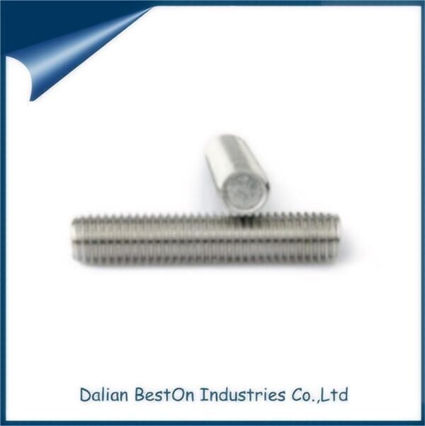 Dalian Beston China 1 1/4" Thread Size Zinc Plated Threaded Rod Factory ASTM BS Standard Galvanized Full Thread Round Bar Wholesale Grade 4.8 All Threaded Rod - Image 4