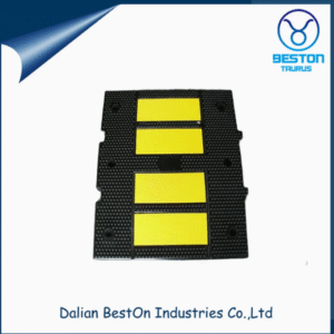 Heavy-Duty Rubber Speed Bumps/Rubber Speed Hump for Road Safety with UL