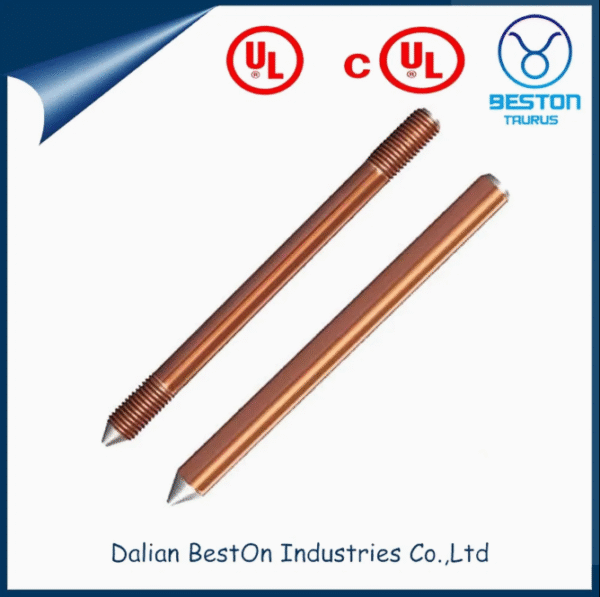 Air-Safe 250 Um Conductive Layer Thickness Portable Ground Rod Used for Space Mission Ground Control Grounding with UL-Certified