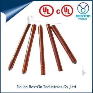 Copper-Clad Steel Earth Rod for Lightning Protection Systems (LPS) with IEC 62561 UL 467 Compliant