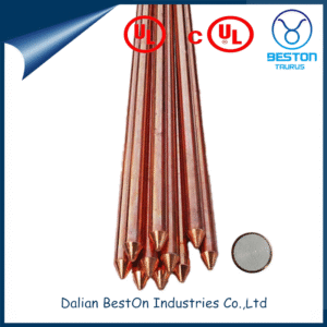 Copper Clad Steel Ground Rod/99.9% Pure Copper Rod Manufacturer Company in China