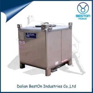 Dalian Beston China IBC Square Tank Factory 2000L 1000L Stainless Steel IBC Tank for Carrying and Transporting Various of Liquids in Special Chemicals Industry
