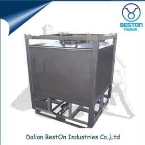 Dalian Beston China 3-7mm Wall Thickness Holding Tank Suppliers ISO9001/Tqm/ISO14001 Standard IBC Tank 1002L High-Quality Stainless Stainless Steel Tanks IBC