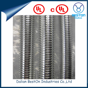 Dalian Beston Wholesale Custom M4 Brass Threaded Rod China H59 Full Thread Screw Rod Manufacturing 4.8/5.8/6.8/8.8/10.9/B7 /GB/BS Standards Grade Threaded Bar