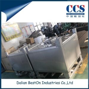 Dalian Beston Black or Accept Custom Color IBC Tank 1007L China 1200*1000*1150mm Dimension Holding Tank Suppliers High-Quality Stainless Steel Tanks IBC