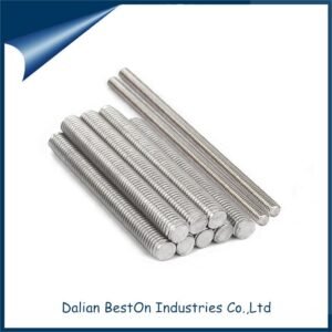 alian Beston China OEM Customized 1 3/4" Thread Size Full Thread Zinc Plated Rod Factory ASTM A193 B7 Thread Rod High-Quality Stainless Steel Threaded Bar