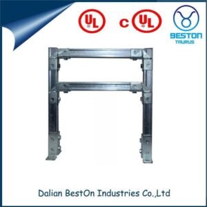 Strut Channel Perforate Type or Solid Type HDG or Pre-Galvanized Customized C Channel Strut Chanel Seismic Bracket Stainless Steel 304/316 Unistrut