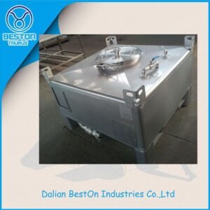 Dalian Beston Wholesale 1000L 500 Liter Stainless Steel IBC Plastic Food Grade Tote Chemical Tank Container Price China Stainless Steel IBC Tank Manufacturers