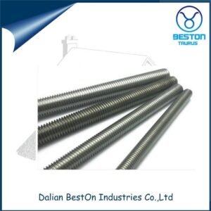 Dalian Beston M5 M9 M10 M12 M15 Galvanized Threaded Rod China ISO/DIN 975/ANSI/JIS/GB/BS ASTM Standard Threaded Rod Manufacturers Double End Threaded Rod