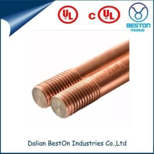 Dalian Beston Clad Ground Rod China 1500mm Length Ground Rod Factory Customized Packing Ground Rod ASTM B152, B187 Standard Ground Rod High-Quality Ground Rod